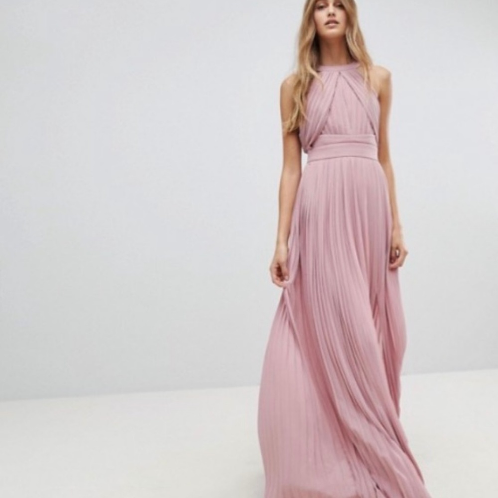 ASOS Blush Bridesmaid Dress